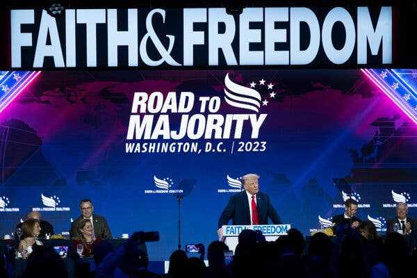 Trump Highlights Abortion Supreme Court Decision at Faith and Freedom Conference | INFBusiness.com