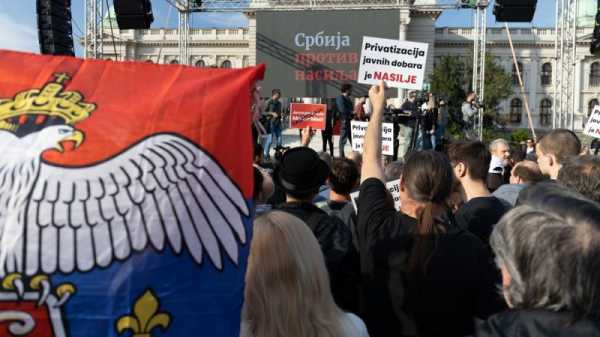 Serbia’s ‘against violence’ protests expand into 10 cities | INFBusiness.com