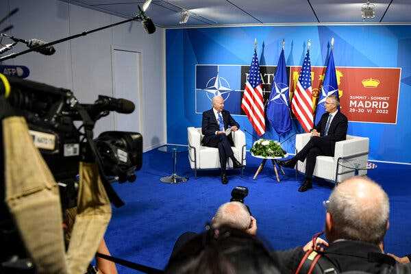 Biden Will Meet NATO Chief Today to Discuss Ukraine and Succession | INFBusiness.com