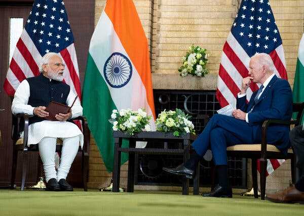 In Hosting Modi, Biden Downsizes Democracy Concerns With India | INFBusiness.com