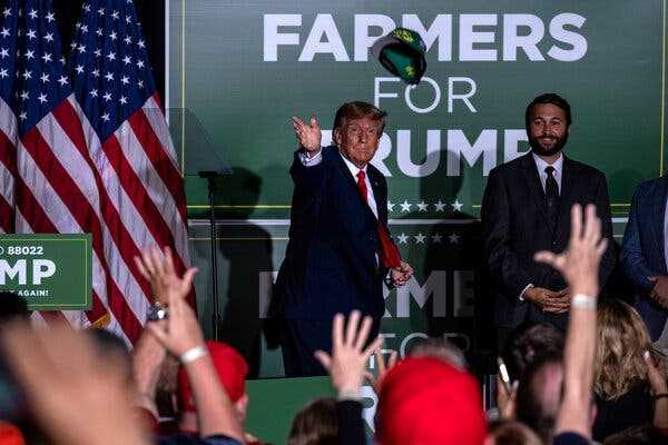 In Ag-Friendly Iowa, Trump Goes After DeSantis on Farming Issues | INFBusiness.com