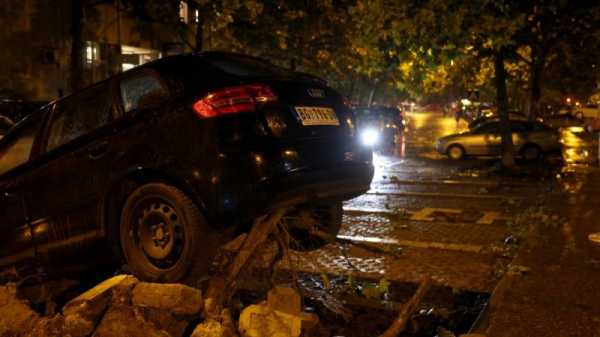 Several injured as freak storm hits Serbia | INFBusiness.com