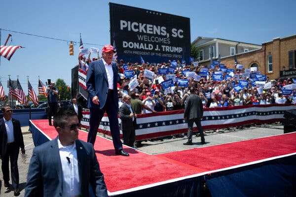 Trump Attacks Biden and Federal Law Enforcement at Fourth of July Event | INFBusiness.com