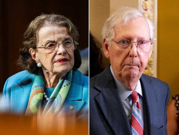 Videos of Dianne Feinstein and Mitch McConnell Resurface Questions About Age | INFBusiness.com