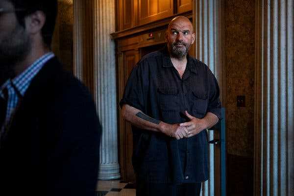 John Fetterman, Hoodie and All, Is Adjusting to Life in the Senate | INFBusiness.com