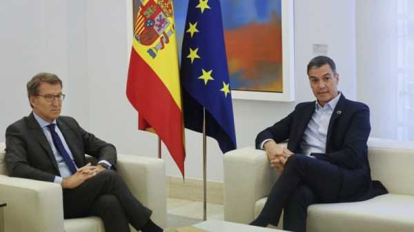 Sánchez, Feijóo meet for ‘dialogue of the deaf’ as political deadlock continues | INFBusiness.com