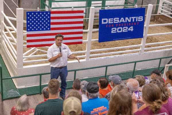 DeSantis Takes His Iowa Push To a New Venue: Weddings | INFBusiness.com