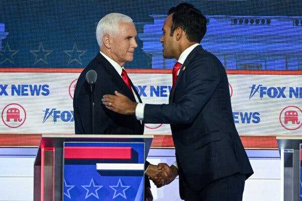 Ramaswamy-Pence Debate Clash Exposes Divide in Republican Party | INFBusiness.com