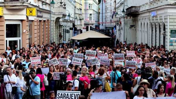 Thousands march in Bosnia after man streams partner’s murder | INFBusiness.com