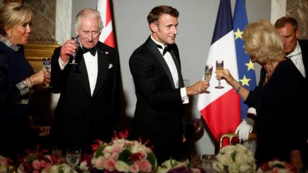 Charles III urges France, UK to ‘reinvigorate’ ties at lavish Versailles banquet | INFBusiness.com