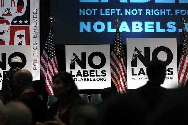 Democratic Group Steps Up Warnings Over a No Labels Third Party Bid | INFBusiness.com