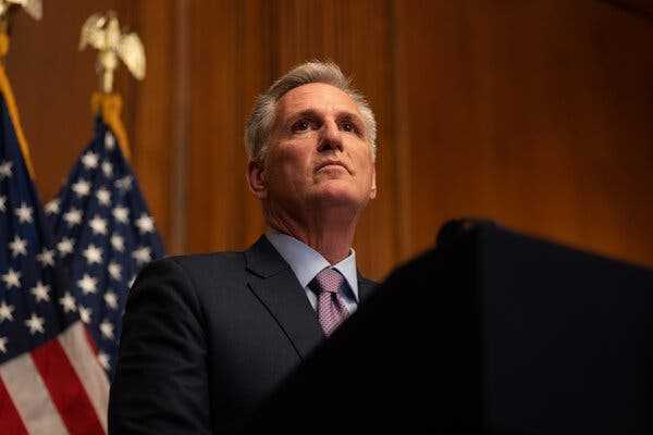 McCarthy Floats Return as Divided G.O.P. Meets to Choose a Speaker | INFBusiness.com