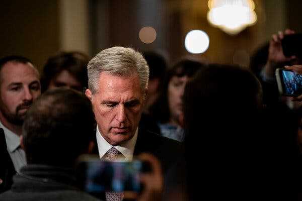 McCarthy Says He Won’t Seek a Deal With Democrats to Keep His Post | INFBusiness.com