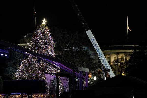 The National Christmas Tree Fell Over. Insert Metaphor Here. | INFBusiness.com