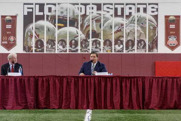 Ron DeSantis Assailed the Florida State Playoff Snub. Will He Do It at Alabama? | INFBusiness.com