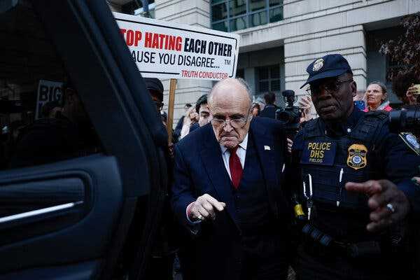 Giuliani Files for Bankruptcy Protection | INFBusiness.com