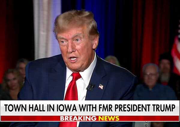 Trump Deflects Questions on Retribution and Law-Breaking at Town Hall | INFBusiness.com