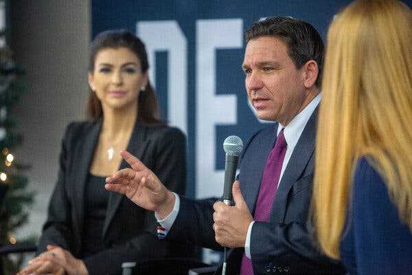 DeSantis Faces F.E.C. Complaint Over His Campaign’s Ties With Super PAC | INFBusiness.com