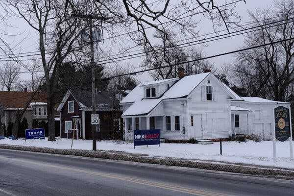 New Hampshire Street Signs Tell the Story of the Republican Primary | INFBusiness.com