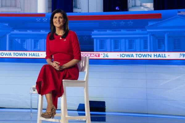 Challenged on Policy Views in Town-Hall Event, Haley Doesn’t Budge | INFBusiness.com