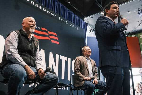 Defying Trump, G.O.P. Congressmen Hit the Trail in Iowa for DeSantis | INFBusiness.com