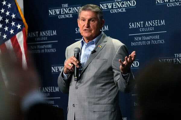 Manchin Teases 2024 Third-Party Bid in New Hampshire | INFBusiness.com