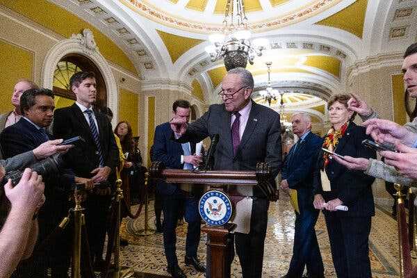 Schumer Plans Vote Next Week on Border and Ukraine Deal, but Prospects Are in Doubt | INFBusiness.com