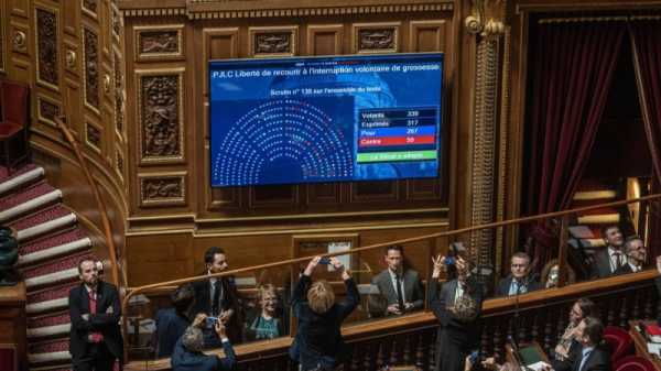 French Senate approves enshrining abortion in Constitution in historic vote | INFBusiness.com