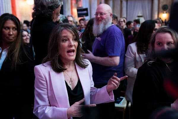 Marianne Williamson Suspends Her Long-Shot Challenge Against Biden | INFBusiness.com