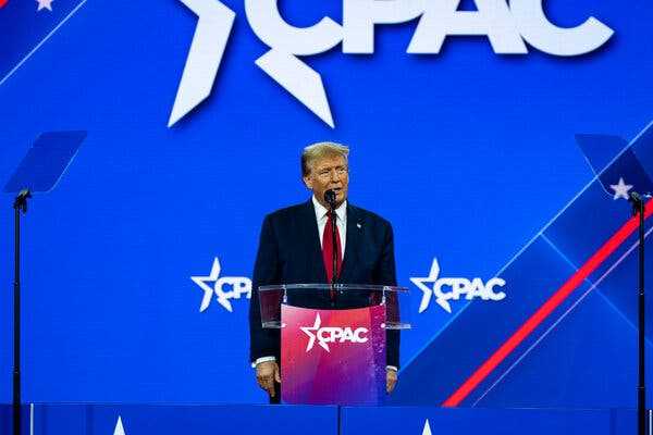 At CPAC, Trump Invokes Clashing Visions of America’s Future | INFBusiness.com