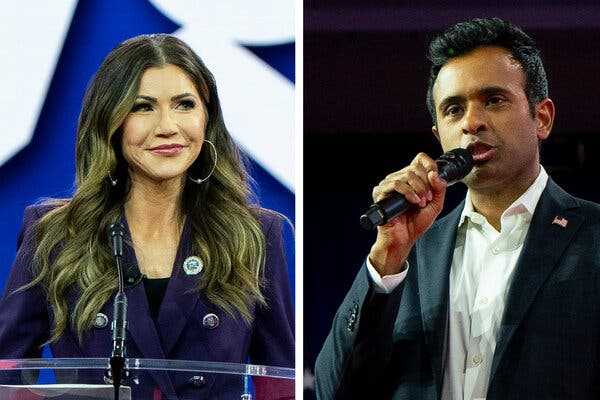 Kristi Noem and Vivek Ramaswamy Are CPAC’s Choices for Trump’s Running Mate | INFBusiness.com