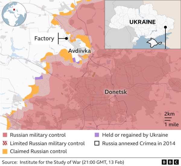 Ukraine Russia war: US warns Avdiivka could fall | INFBusiness.com