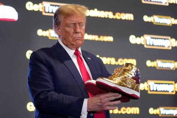 Trump Promotes $400 Sneakers After $450 Million Penalty in Fraud Case | INFBusiness.com