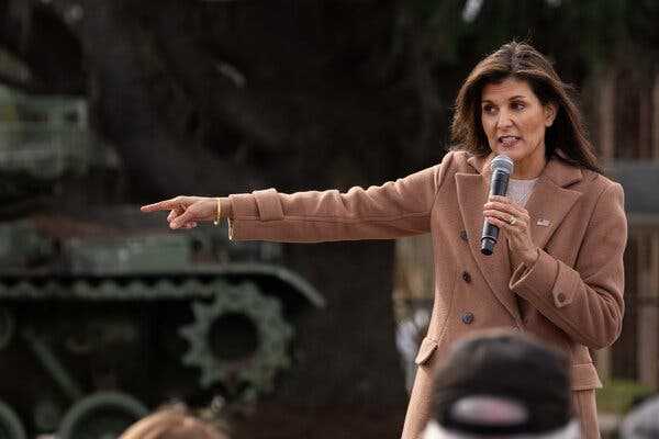 Nikki Haley will address the state of the race today.