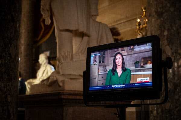 Questions Arise About Katie Britt’s State of the Union Response | INFBusiness.com