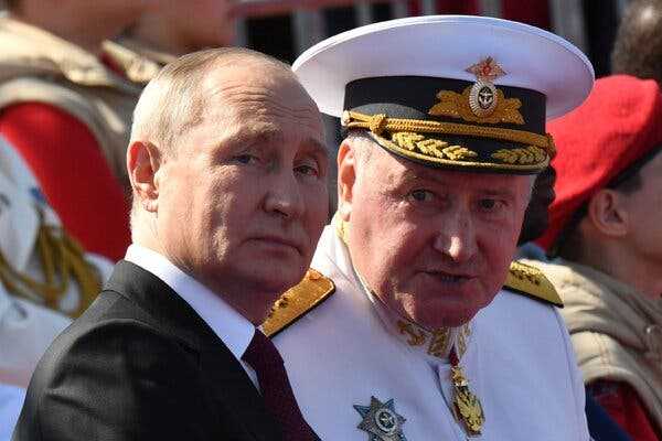 Russia Fires Top Naval Commander After Ukrainian Strikes | INFBusiness.com