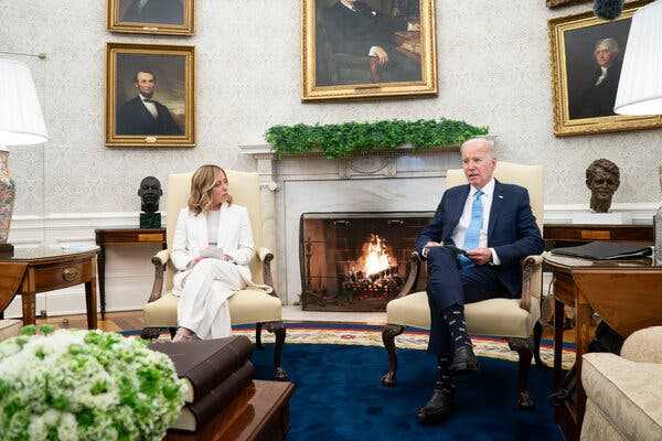 Biden Unites With Italy’s Prime Minister to Champion Ukraine | INFBusiness.com