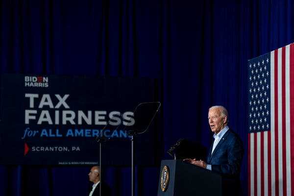 Biden Bashes Trump in Pennsylvania as He Lays Out His Tax Plan | INFBusiness.com