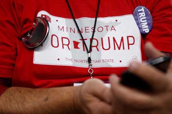 Trump Visits Minnesota, Hoping Its Political Divide Will Put It in Play | INFBusiness.com