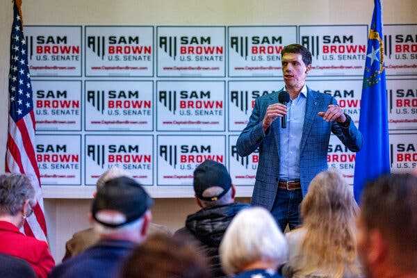 Trump Endorses Sam Brown in Nevada’s Key Senate Race | INFBusiness.com