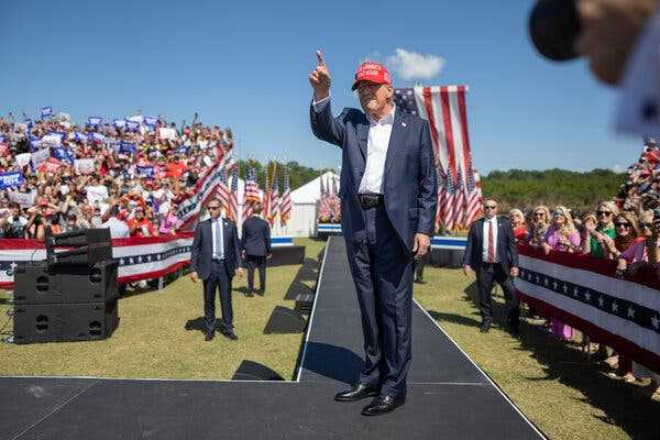 A Gleeful Trump, Fresh From the Debate, Rallies in Virginia | INFBusiness.com