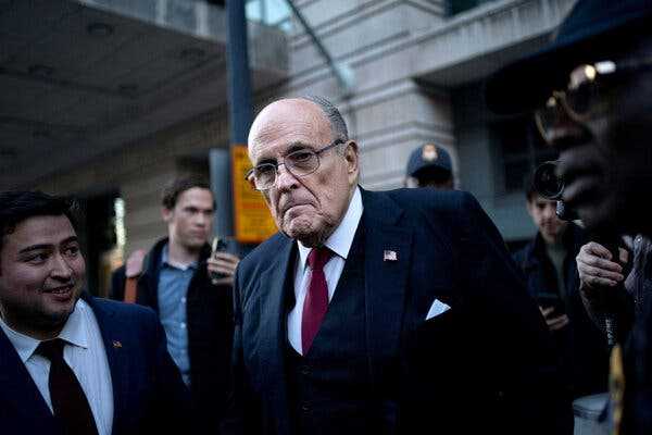 Giuliani Faces Pressure in Bankruptcy Court Hearing | INFBusiness.com