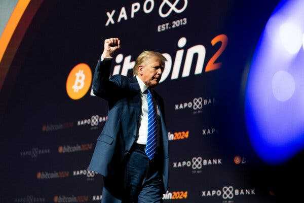 Trump, Appealing to Bitcoin Fans, Vows U.S. Will Be ‘Crypto Capital of the Planet’ | INFBusiness.com