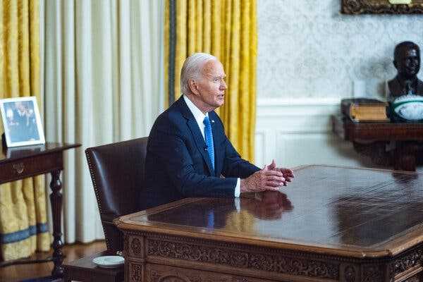 Biden Says It Is Time to Step Aside for a Younger Voice in Oval Office Address | INFBusiness.com