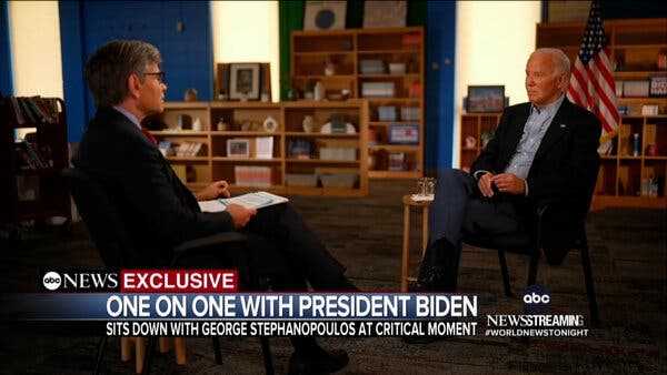 Read the Full Transcript of President Biden’s ABC News Interview | INFBusiness.com