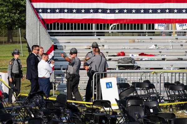 At Trump Rally, Few Local Police Officers in Critical Area Before Shooting