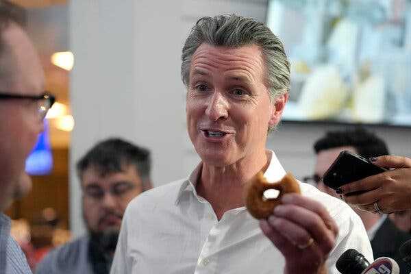 Gavin Newsom Will Take Your Biden Questions (and Try Your Doughnuts) | INFBusiness.com