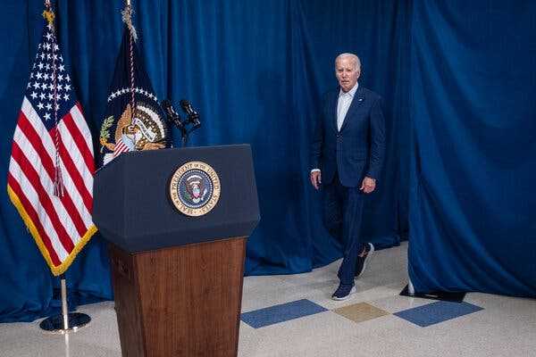 Biden Says It Was a Mistake to Say He Wanted to Put Trump in a ‘Bull’s-eye’ | INFBusiness.com