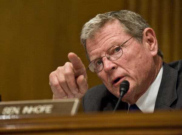 James M. Inhofe, Senator Who Denied Climate Change, Dies at 89 | INFBusiness.com