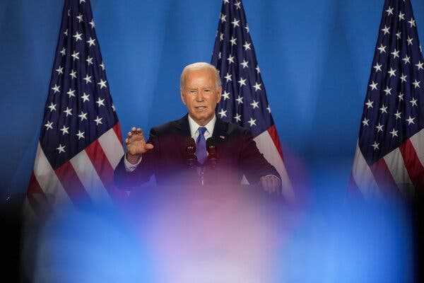 Biden Uses NATO Summit to Assail Trump on Foreign Policy | INFBusiness.com